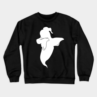 Dabbing Ghost Halloween Crewneck Sweatshirt